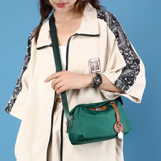 Nylon Crossbody Bag Women Fashion Casual Ladies Large Capacity Waterproof Shoulder Messenger Bag Pillow Handbag Purse