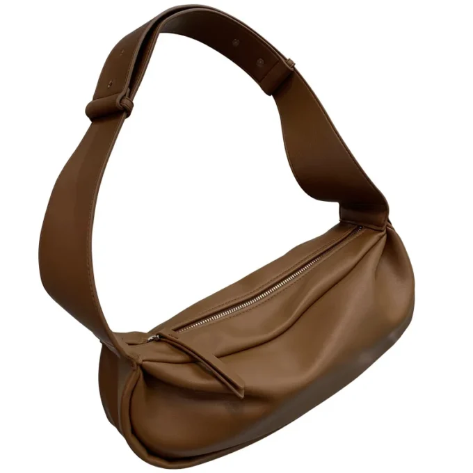 New Women Soft Pu Leather SHoulder Messenger Armpit Retro Lady Pillow Bags Purses And Handbags