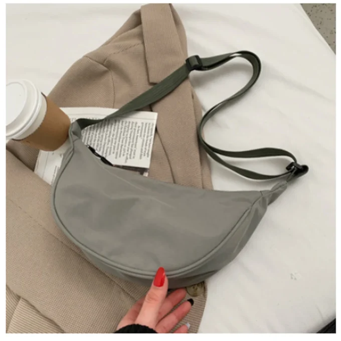 Women Shoulder Bags Solid Harajuku Multifunction Handbags Large Capacity Crossbody Bags for Women Teens Purse ISKYBOB