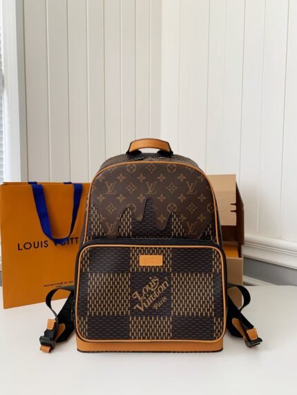 Louis Vuitton x Nigo Co branded Campus Men'sBackpack N40380, Top QualitySize: 30*39* 13cm