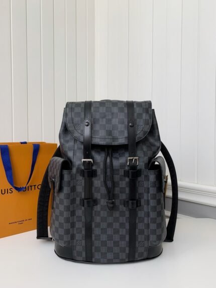 Louis Vuitton CHRISTOPHER Backpack MM45419 Top Quality Size:38*44*21cm