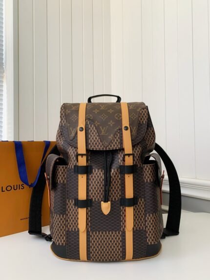 Louis Vuitton Medium-sized men' smatching colored backpack M40350 Size:38*44*21cm