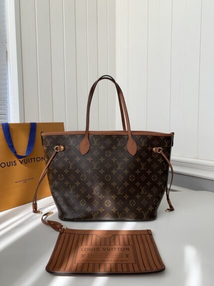 Louis Vuitton Counter Seasonal NewNEVERFULL INSIDE OUT Medium shopping Bag M12061