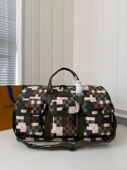 New Louis Vuitton KEEPALL BANDOULIÈRE55 travel bag M24454