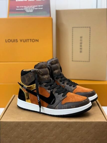 LOUIS VUITTON x NIKE AIR FORCE 1 Sneaker High-tops