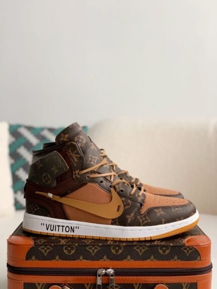 LOUIS VUITTON x NIKE AIR FORCE 1 Sneaker High tops