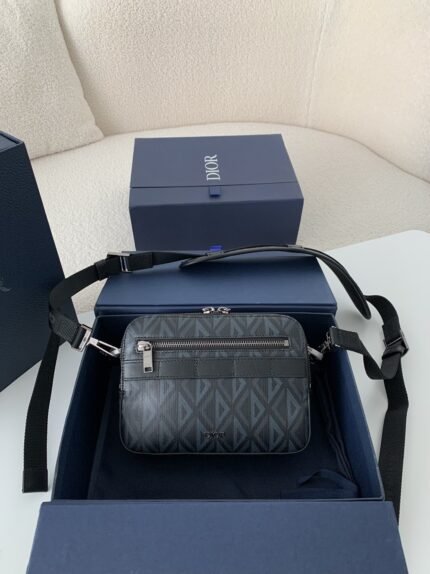 DIOR Men's SAFARl Messenger Bag, Top QualitySize:22*15*6cm