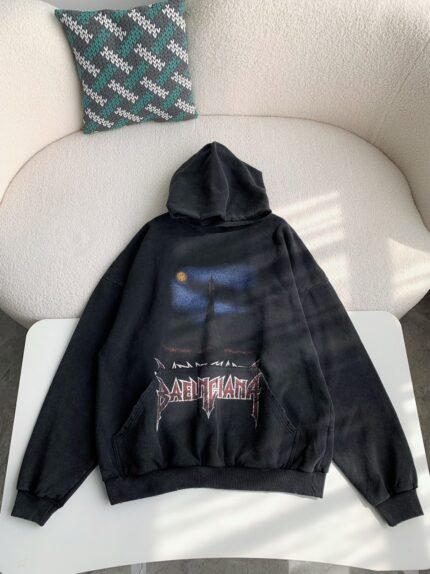 Balenciaga lron Tower print hoodie